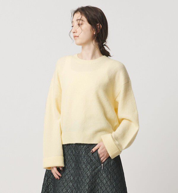 UNITED ARROWS「ワイドスリーブ プルオーバーニット」|ニット・セーター|