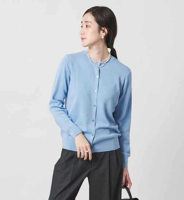 UNITED ARROWS「フルニードル カーディガン」|カーディガン|