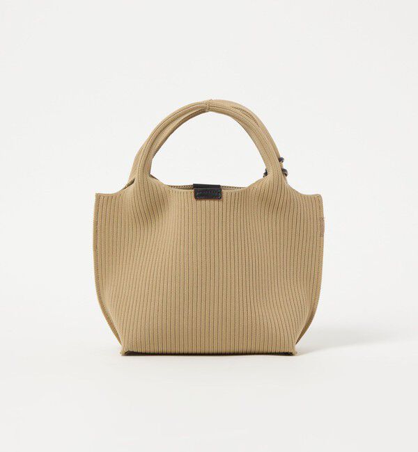 UNITED ARROWS「＜hALON＞ストライプ ニット トートバッグS」|トートバッグ|