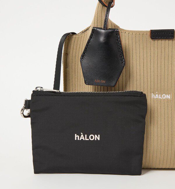 UNITED ARROWS「＜hALON＞ストライプ ニット トートバッグS」|トートバッグ|