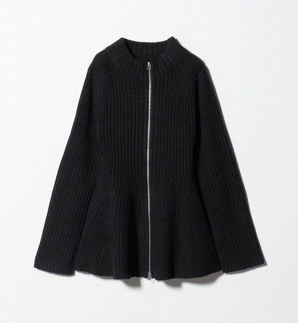 AEWEN MATOPH「＜AEWEN MATOPH＞ウールカシミヤミックス ペプラムジップアップニットジャケット」|その他|