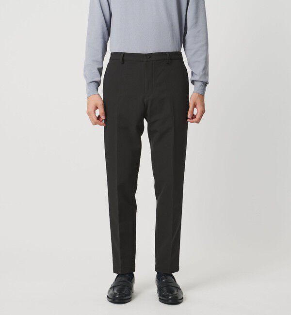 UNITED ARROWS「PERTEX バックブラッシュド ノープリーツ スラックス UA COZY ウォッシャブル 2WAYストレッチ はっ水」|スーツ|