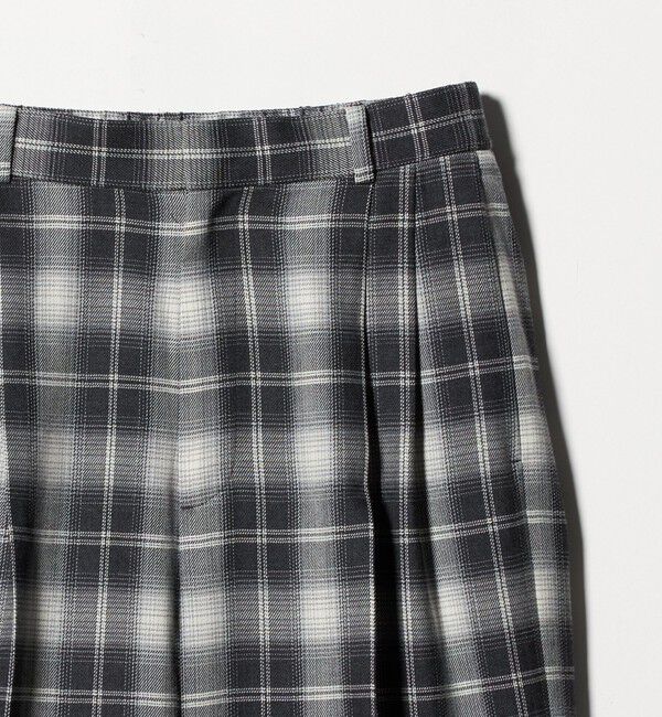 UNITED ARROWS「２タック ワイド パンツ」|チノ|