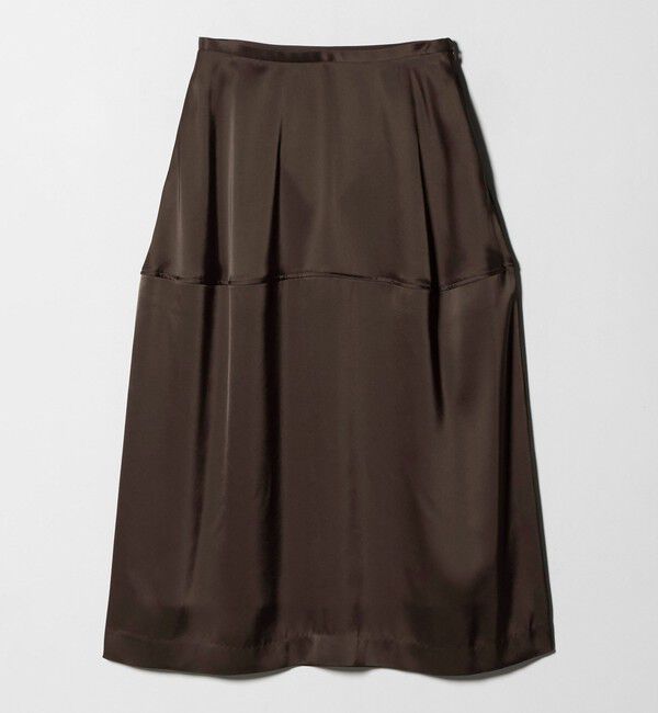 UNITED ARROWS「サテン コクーン スカート ‐ウォッシャブル‐」|スカート|