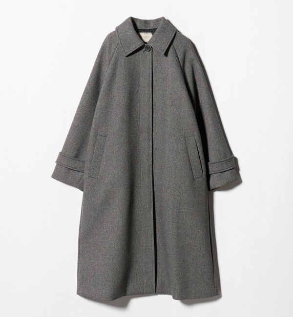 UNITED ARROWS「MANTECO ミックス ステンカラー コート」|ステンカラーコート|