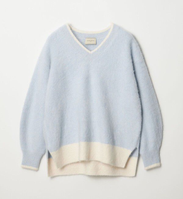 UNITED ARROWS「フォックスカシミヤ Vネック ニット」|ニット・セーター|