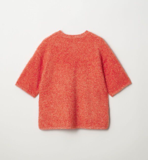 UNITED ARROWS「フォックスカシミヤ ハーフスリーブ Tニット」|ニット・セーター|