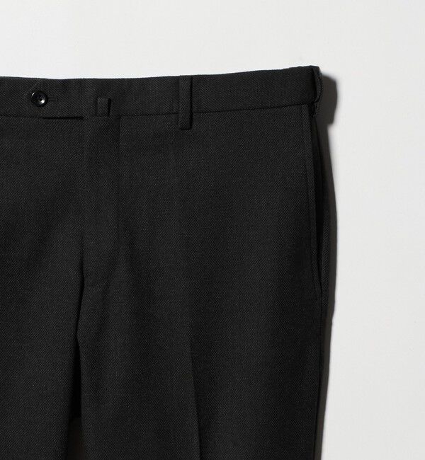 UNITED ARROWS「サイドエクステンド バーズアイ ノープリーツスラックス COMFORT EASY‐MODEL ウォッシャブル ストレッチ」|スラックス|
