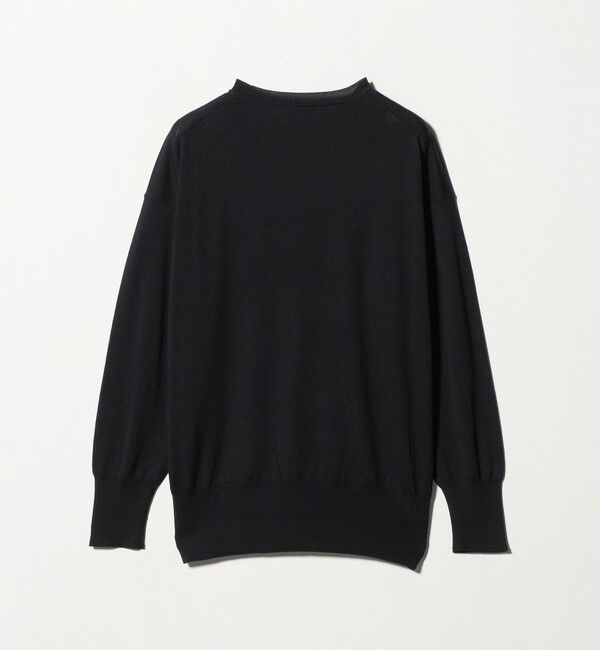 UNITED ARROWS「18G ウール クルーネック ニット ‐ウォッシャブル‐」|ニット・セーター|