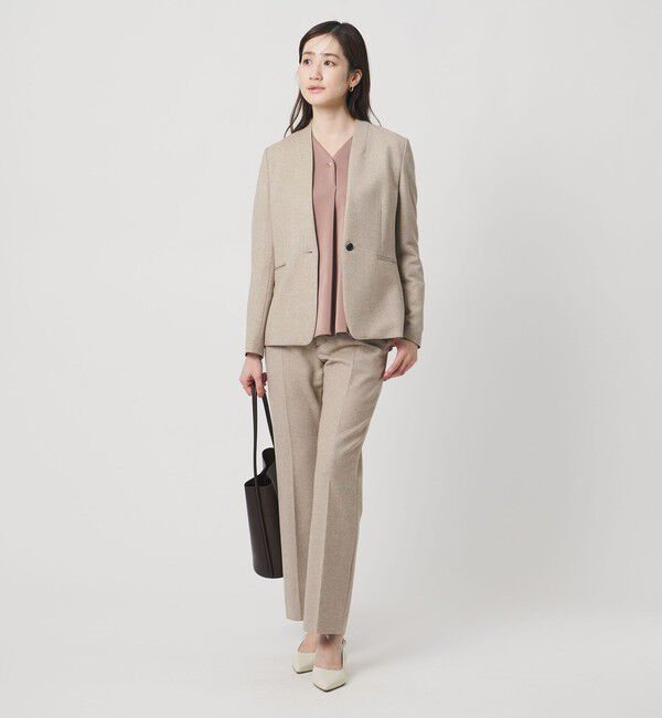 UNITED ARROWS「クラス ツイード ストレート パンツ」|チノ|