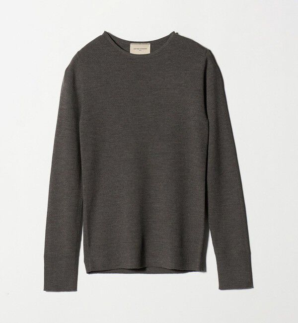 UNITED ARROWS「18G ウール リブ ニット」|ニット・セーター|