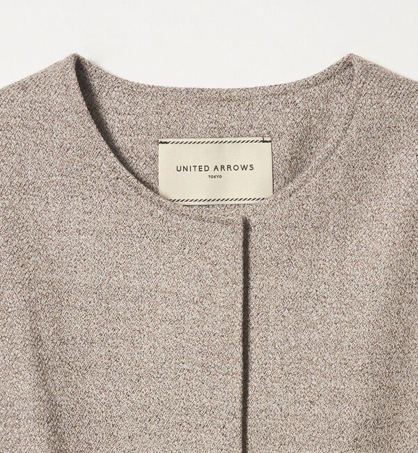 UNITED ARROWS「MOKU ３カラー ツイードライク ベスト」|ベスト・ジレ|