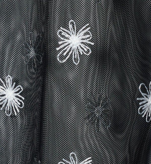 UNITED ARROWS「チュールフラワー ボウタイブラウス ‐ウォッシャブル‐」|シャツ・ブラウス|