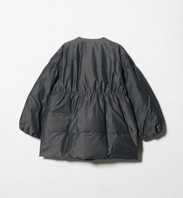 UNITED ARROWS「ペプラム ミドル ダウンコート」|ダウン|