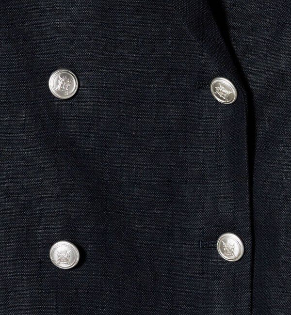 UNITED ARROWS「6ボタン リネン ブレザー ジャケット」|テーラードジャケット|