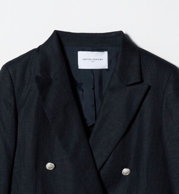 UNITED ARROWS「6ボタン リネン ブレザー ジャケット」|テーラードジャケット|