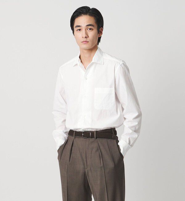 UNITED ARROWS「ブロード ワンピースカラー シャツ」|シャツ・ブラウス|