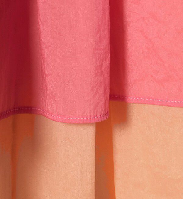 UNITED ARROWS「シアー バイカラー スカート ‐ウォッシャブル‐」|スカート|