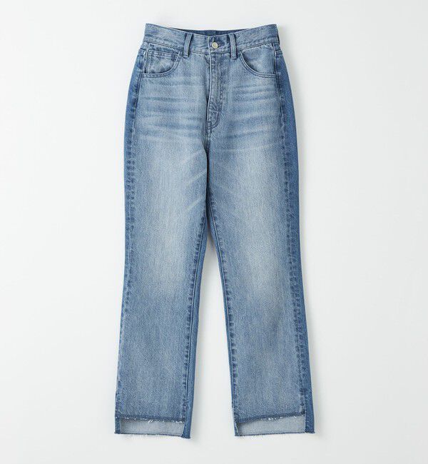 EMMEL REFINES「＜EMMEL REFINES＞EM カットオフ スキニー デニムパンツ」|デニム|