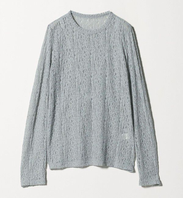 UNITED ARROWS green label relaxing「【WEB限定】＜at ease＞レース プルオーバー カットソー」|Tシャツ・カットソー|