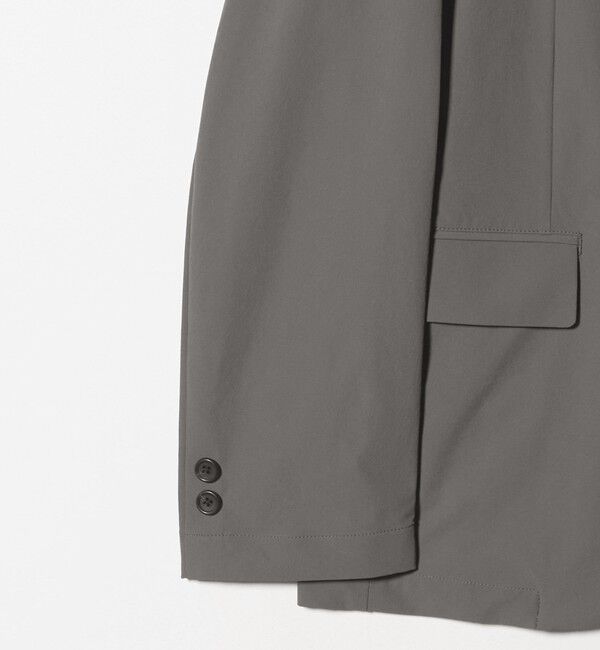 UNITED ARROWS green label relaxing「【WEB限定】JUST fit ナイロン PU ナロー セットアップ -2Wayストレッチ-」|テーラードジャケット|