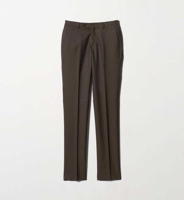 UNITED ARROWS green label relaxing「REDA サージ スリム ノープリーツ スーツパンツ」|スラックス|