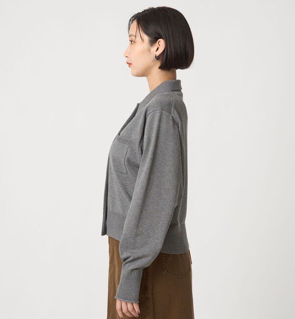 UNITED ARROWS green label relaxing「ポロニット カーディガン ウォッシャブル」|カーディガン|