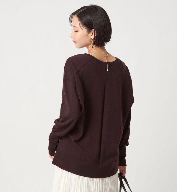 UNITED ARROWS green label relaxing「エブリニット Vネック ウォッシャブル」|ニット・セーター|