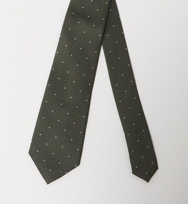 UNITED ARROWS green label relaxing「GLR シルク1 8.0cm ドット ネクタイ」|ネクタイ・蝶ネクタイ|