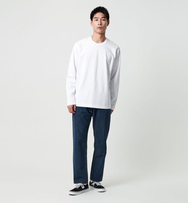 UNITED ARROWS green label relaxing「オーガニック コットン ポンチ クルーネック Tシャツ」|Tシャツ・カットソー|