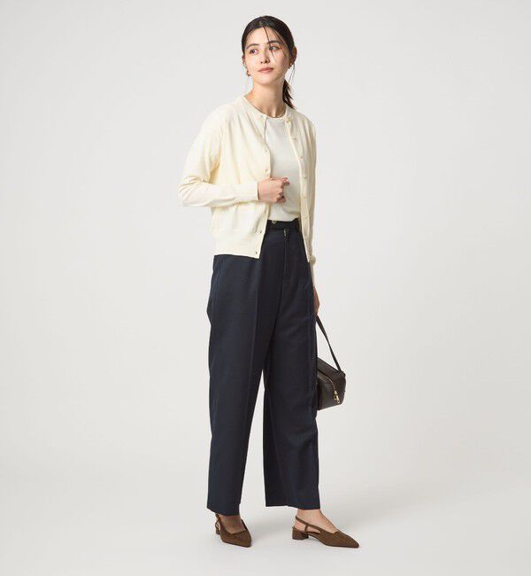 UNITED ARROWS green label relaxing「＜1_OF MINE＞クルーネック ニット カーディガン マシンウォッシャブル」|カーディガン|