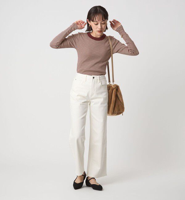 UNITED ARROWS green label relaxing「【別注】＜Robert P. Miller＞ボーダー ロングスリーブ Tシャツ」|Tシャツ・カットソー|