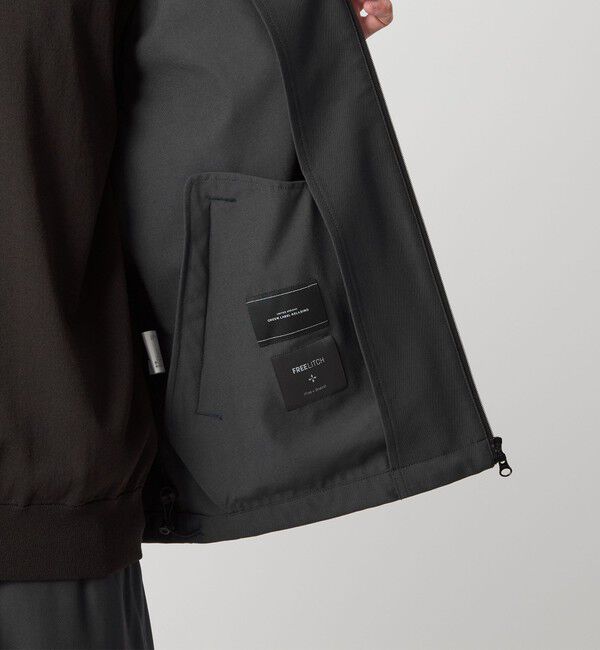 UNITED ARROWS green label relaxing「FREELITCH リブ ブルゾン -ストレッチ-」|ブルゾン・スタジャン|