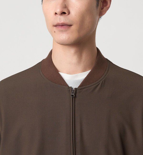 UNITED ARROWS green label relaxing「FREELITCH リブ ブルゾン -ストレッチ-」|ブルゾン・スタジャン|