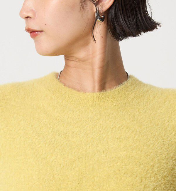 UNITED ARROWS green label relaxing「フラッフ フェザーヤーン ロングスリーブ ニット プルオーバー」|ニット・セーター|