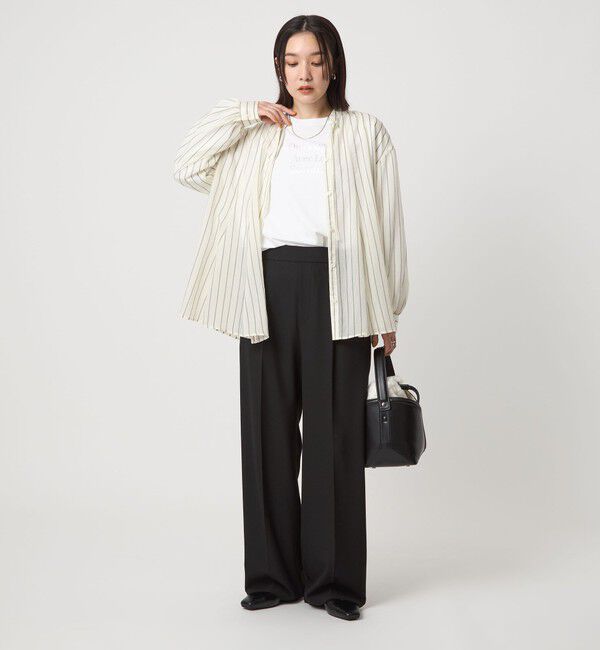 UNITED ARROWS green label relaxing「【WEB限定】＜at ease＞グラフィック ロングスリーブ Tシャツ」|Tシャツ・カットソー|