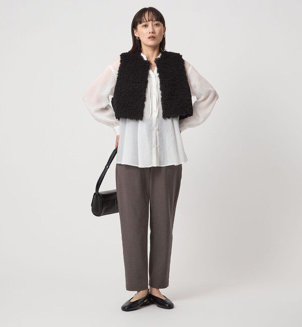 UNITED ARROWS green label relaxing「［size SHORT/TALLあり］オルマイ ウラキモウ テーパード パンツ」|その他|