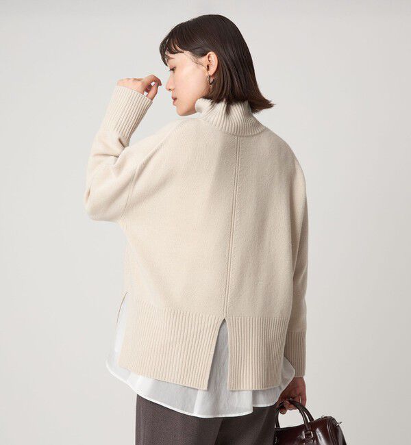 UNITED ARROWS green label relaxing「［size SHORTあり］SERENITY ハイネック プルオーバー ニット」|ニット・セーター|