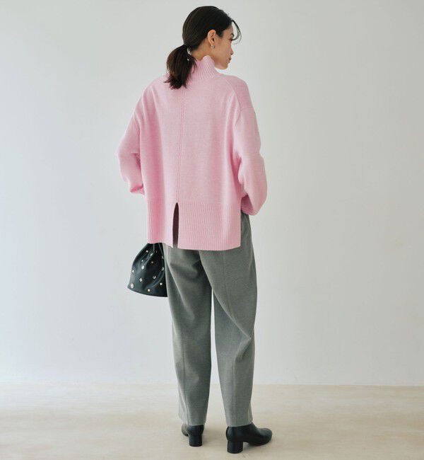 UNITED ARROWS green label relaxing「［size SHORTあり］SERENITY ハイネック プルオーバー ニット」|ニット・セーター|