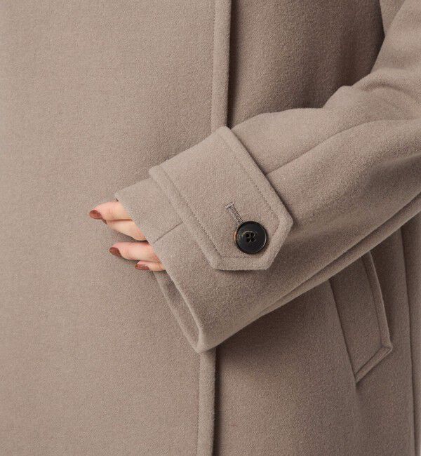 UNITED ARROWS green label relaxing「［size SHORT/TALLあり］SENTDALE WOOL スタンドカラー ロング コート」|その他|