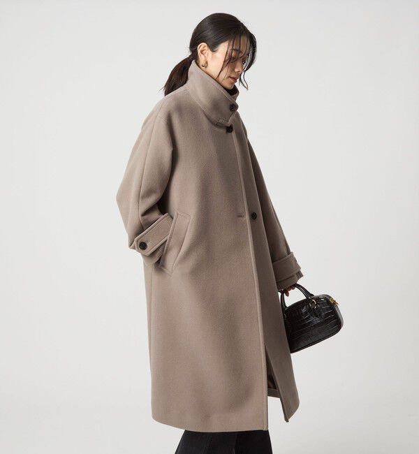 UNITED ARROWS green label relaxing「［size SHORT/TALLあり］SENTDALE WOOL スタンドカラー ロング コート」|その他|