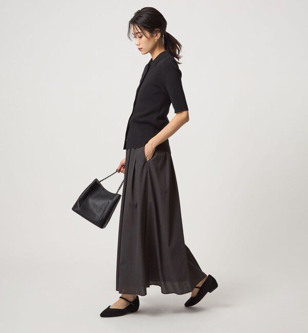 UNITED ARROWS green label relaxing「エアリー ギャザー スカート 2」|フレア|