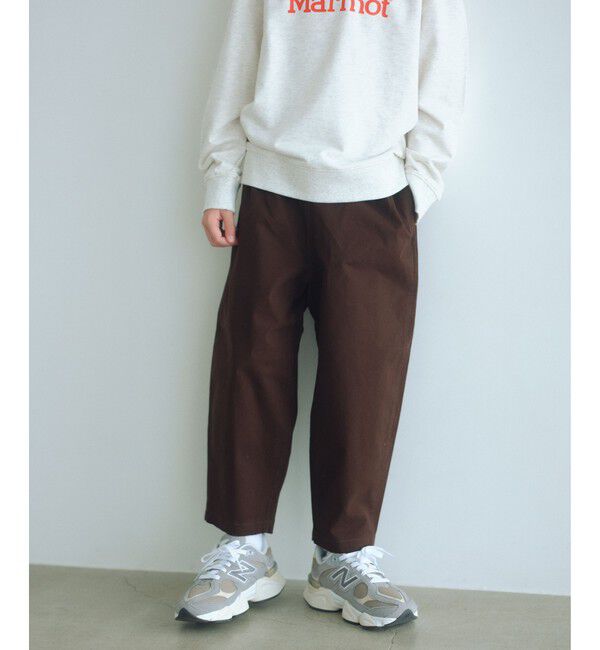 UNITED ARROWS green label relaxing「【別注】＜GRAMICCI＞バルーンパンツ 140cm-150cm」|チノ|DK.BROWN