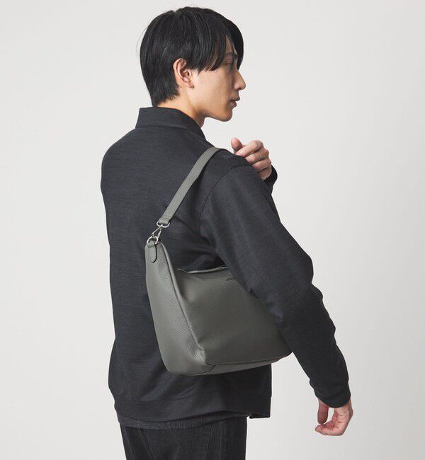 UNITED ARROWS green label relaxing「シボ レザーライク 2WAY ショルダーバッグ」|ショルダー・メッセンジャー|