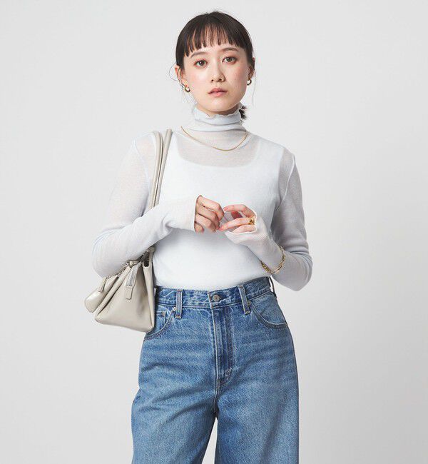 UNITED ARROWS green label relaxing「テレコ タートルネック プルオーバー」|Tシャツ・カットソー|