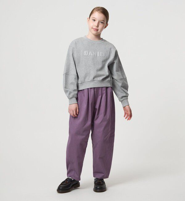 UNITED ARROWS green label relaxing「【別注】＜LOGAN knitting mills＞スウェットライク プルオーバー / キッズ  120cm-160cm」|Tシャツ・カットソー|