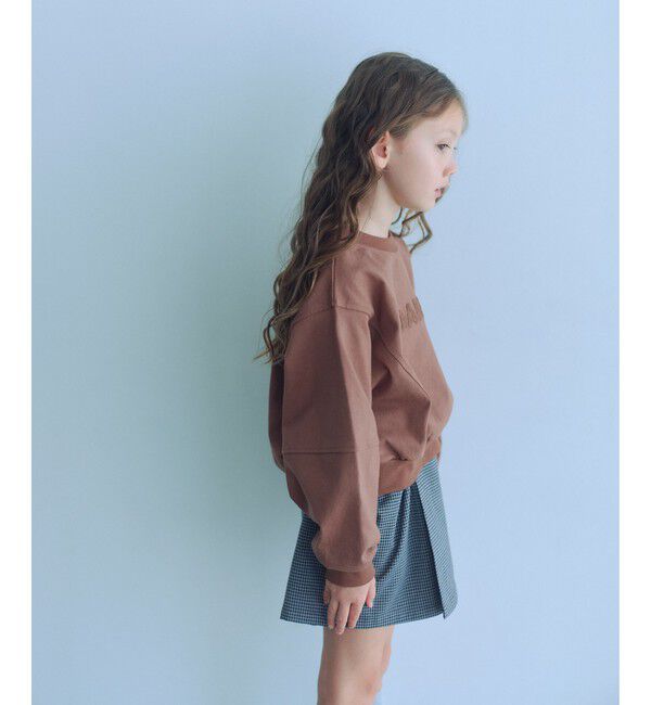 UNITED ARROWS green label relaxing「【別注】＜LOGAN knitting mills＞スウェットライク プルオーバー / キッズ  120cm-160cm」|Tシャツ・カットソー|