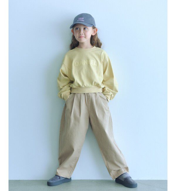 UNITED ARROWS green label relaxing「【別注】＜LOGAN knitting mills＞スウェットライク プルオーバー / キッズ  120cm-160cm」|Tシャツ・カットソー|