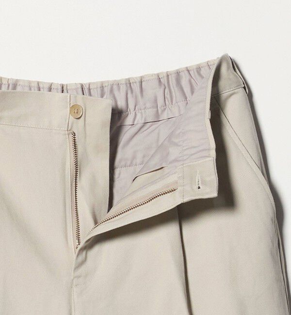 UNITED ARROWS green label relaxing「コットン チノ 1プリーツ W4 ワイドパンツ」|チノ|