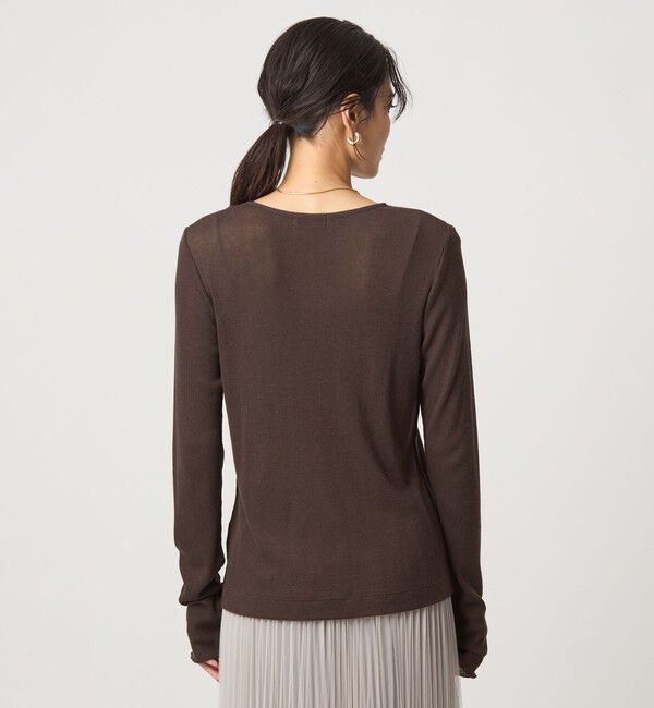 UNITED ARROWS green label relaxing「テレコ クルーネック プルオーバー」|Tシャツ・カットソー|